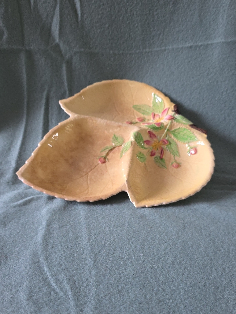 This is a vintage Carlton Ware "Apple Blossom"